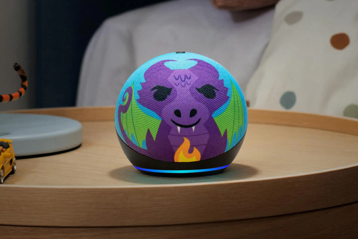 Echo Dot Kids (5th Gen) Deal: Dragon Edition at MediaMarkt