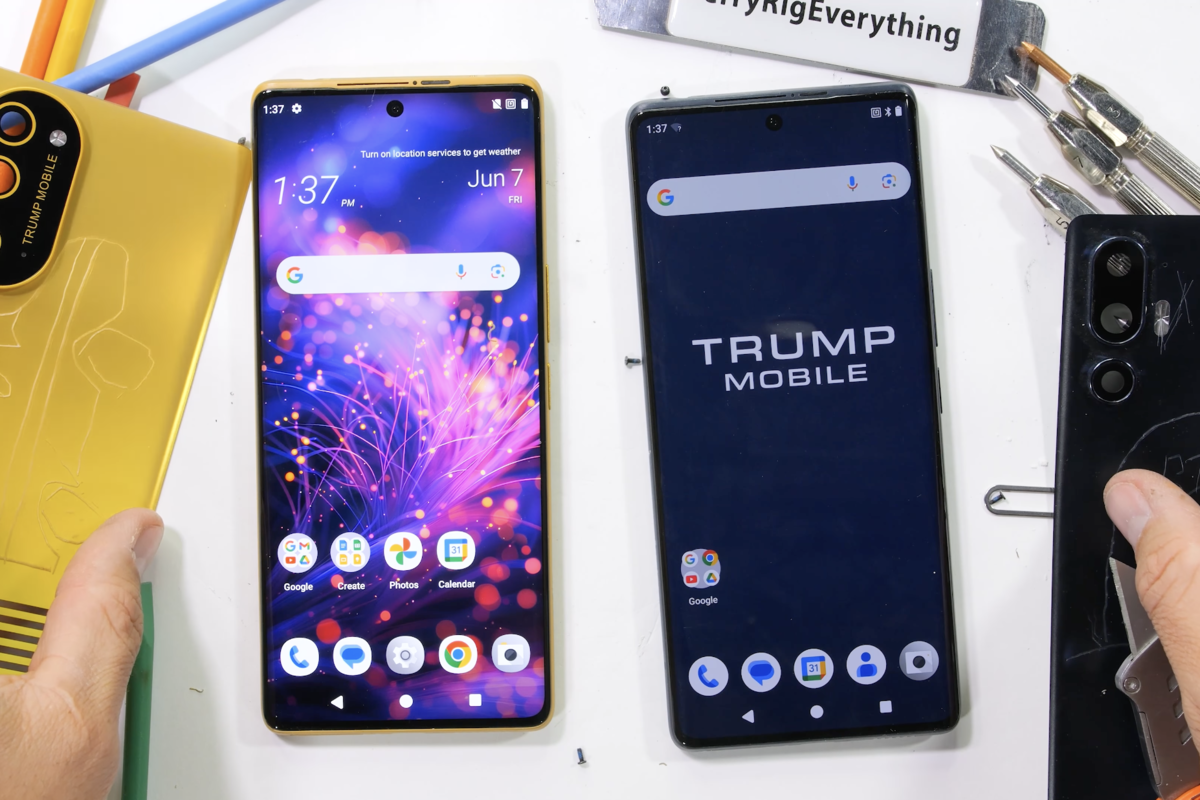 Trump Mobile T1: A 2024 HTC Phone Dressed as American