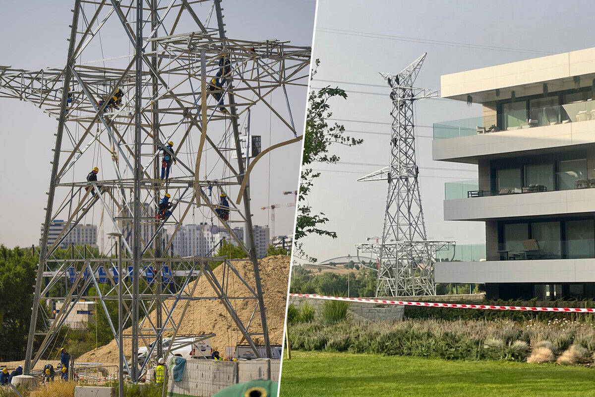Madrid's La Moraleja Luxury Urbanization Fights 47-Meter Power Tower