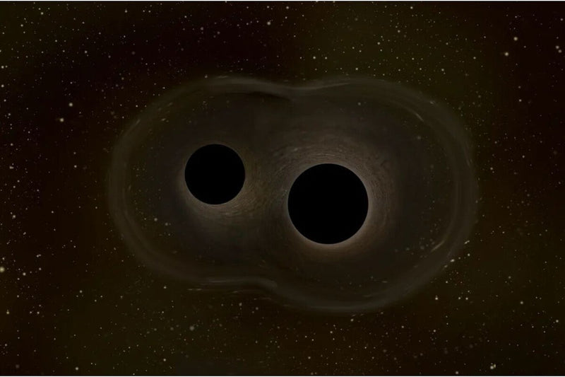 Black Hole Merger That Broke All the Rules Had a Trick: Gravitational Lensing