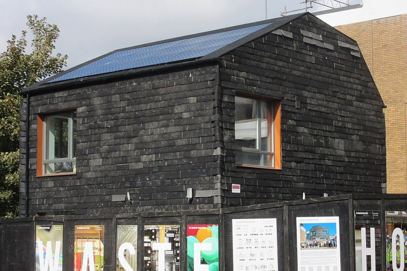 Waste House: The Sustainable Home Built From 85% Trash