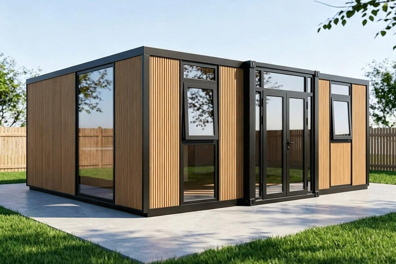 Amazon's Foldable Prefab House: Bedroom, Kitchen, Bath for €6,299