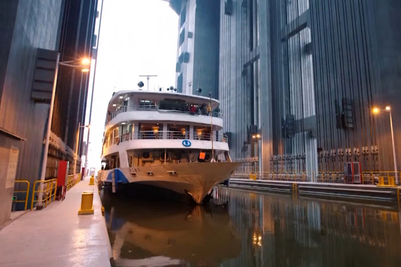 China's Three Gorges Dam Ship Elevator: How the Yangtze Became Navigable