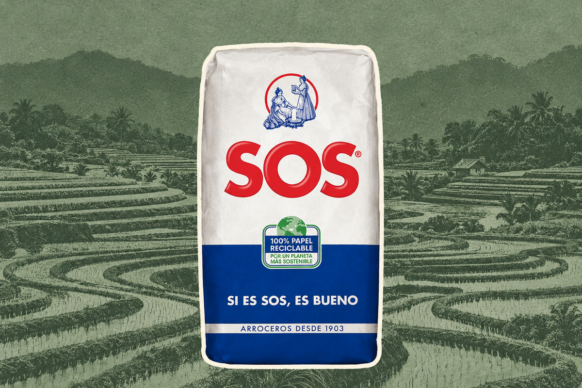 SOS Rice Removes Falleras from Packaging, Reviving Origin Debate