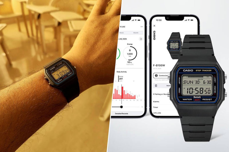 Casio F-B100W: The Smartwatch That Masters Minimalism