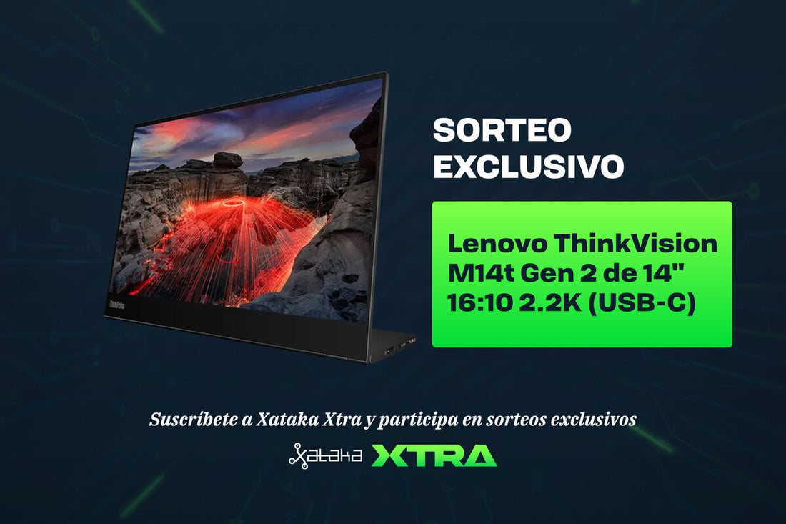 Lenovo ThinkVision M14t Gen 2 Giveaway for Lexus Partners Subscribers