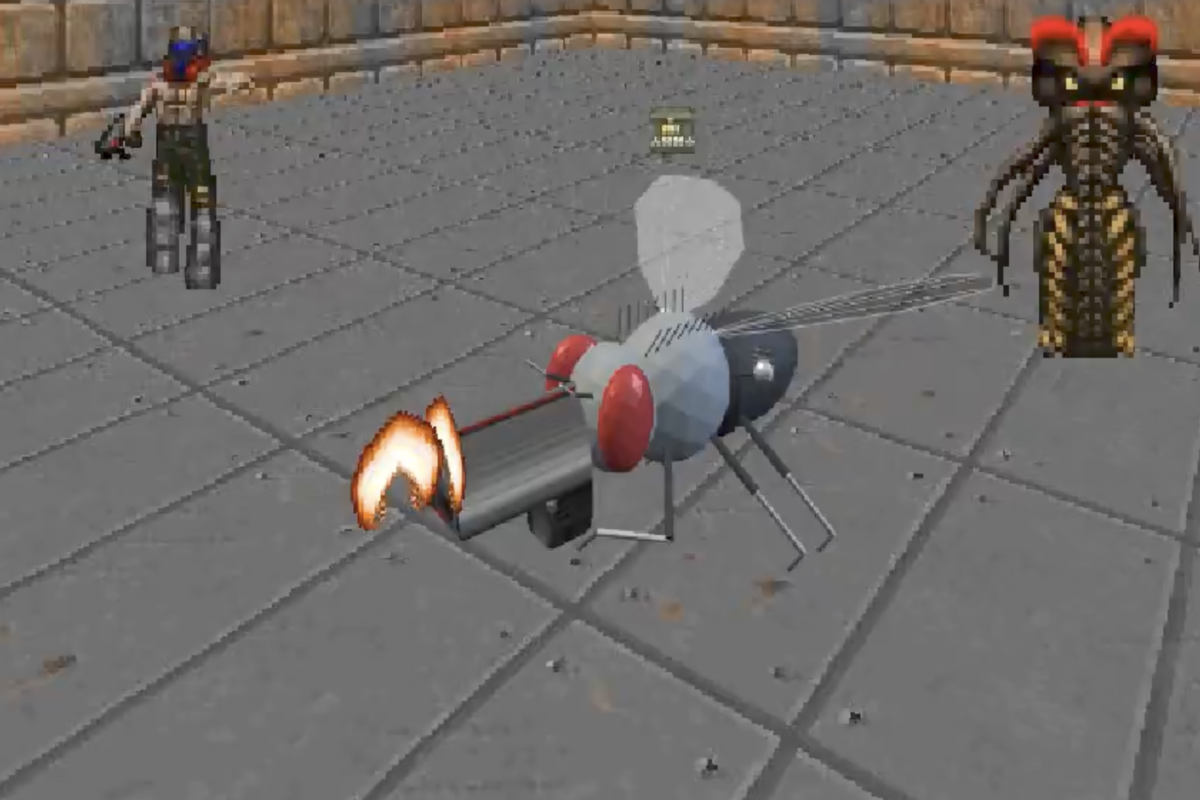 Google Maps Fruit Fly Brain, Community Trains It to Play Doom