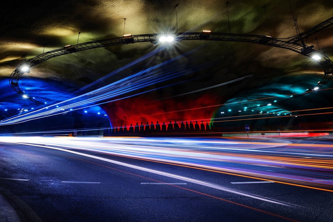 World's Only Underwater Roundabout: 70m Below Sea Level