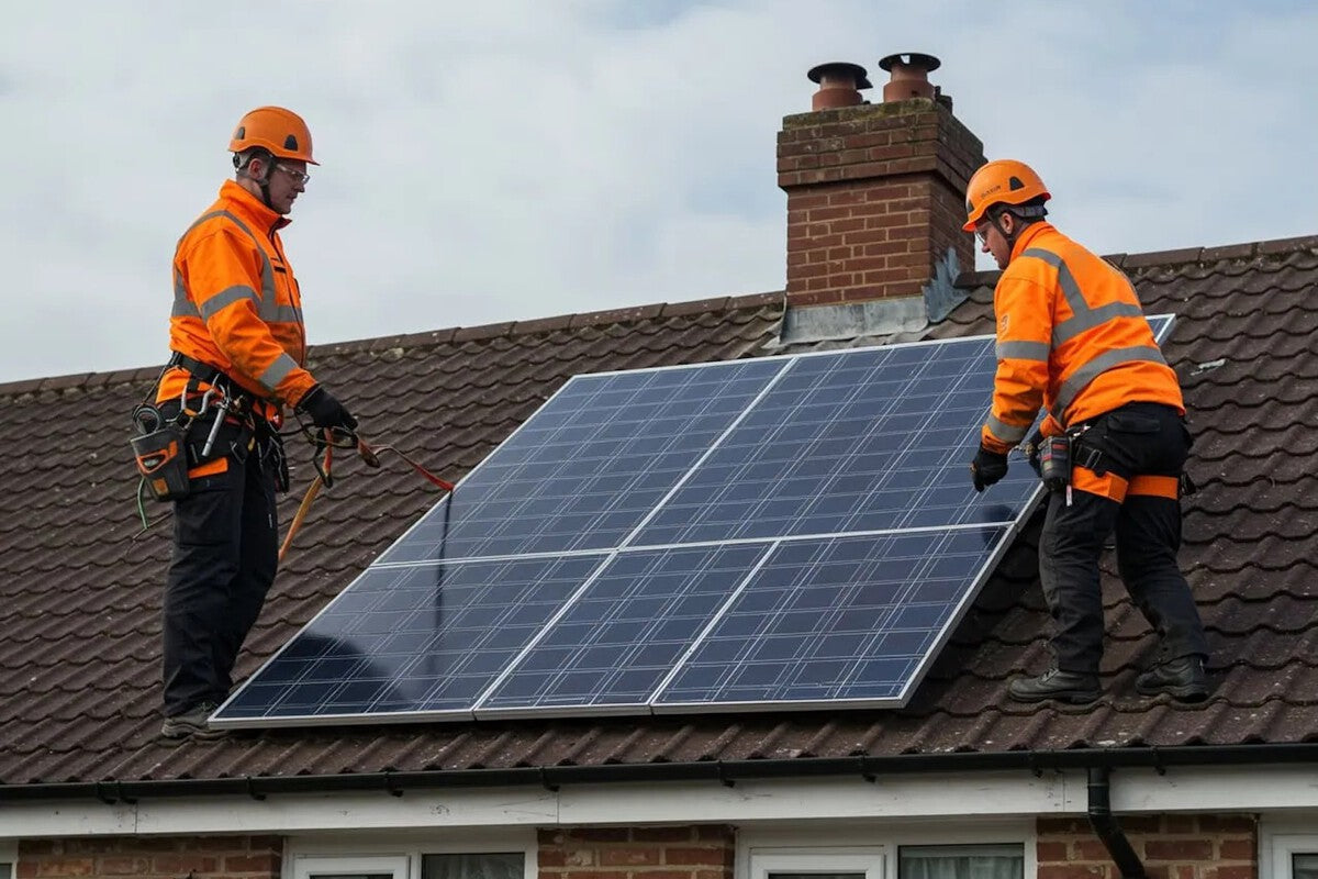 Solar Panels in the UK: Scots Save €500 a Year Despite Cloud