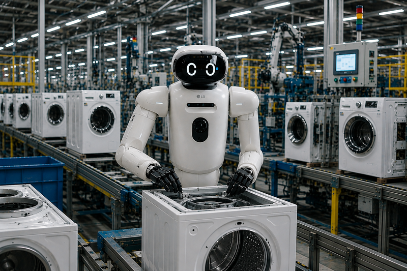 LG and Nvidia Partner to Build Humanoid Robots and AI Factories