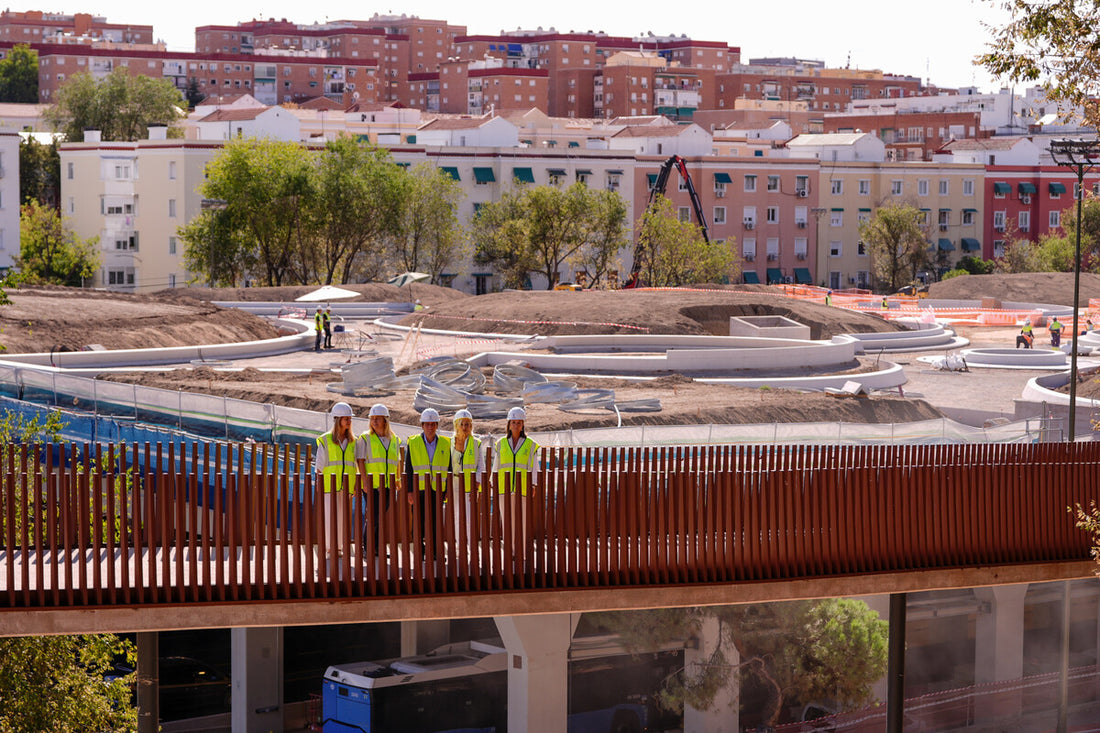 Madrid's New Ventas Park Over M-30 Reaches 70% Completion
