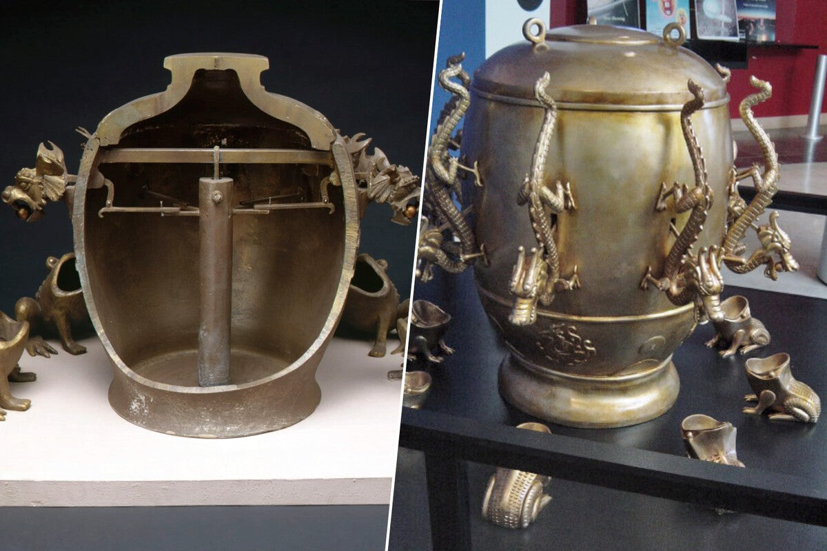 China Revives Ancient Eight-Dragon Seismoscope Once Thought a Legend