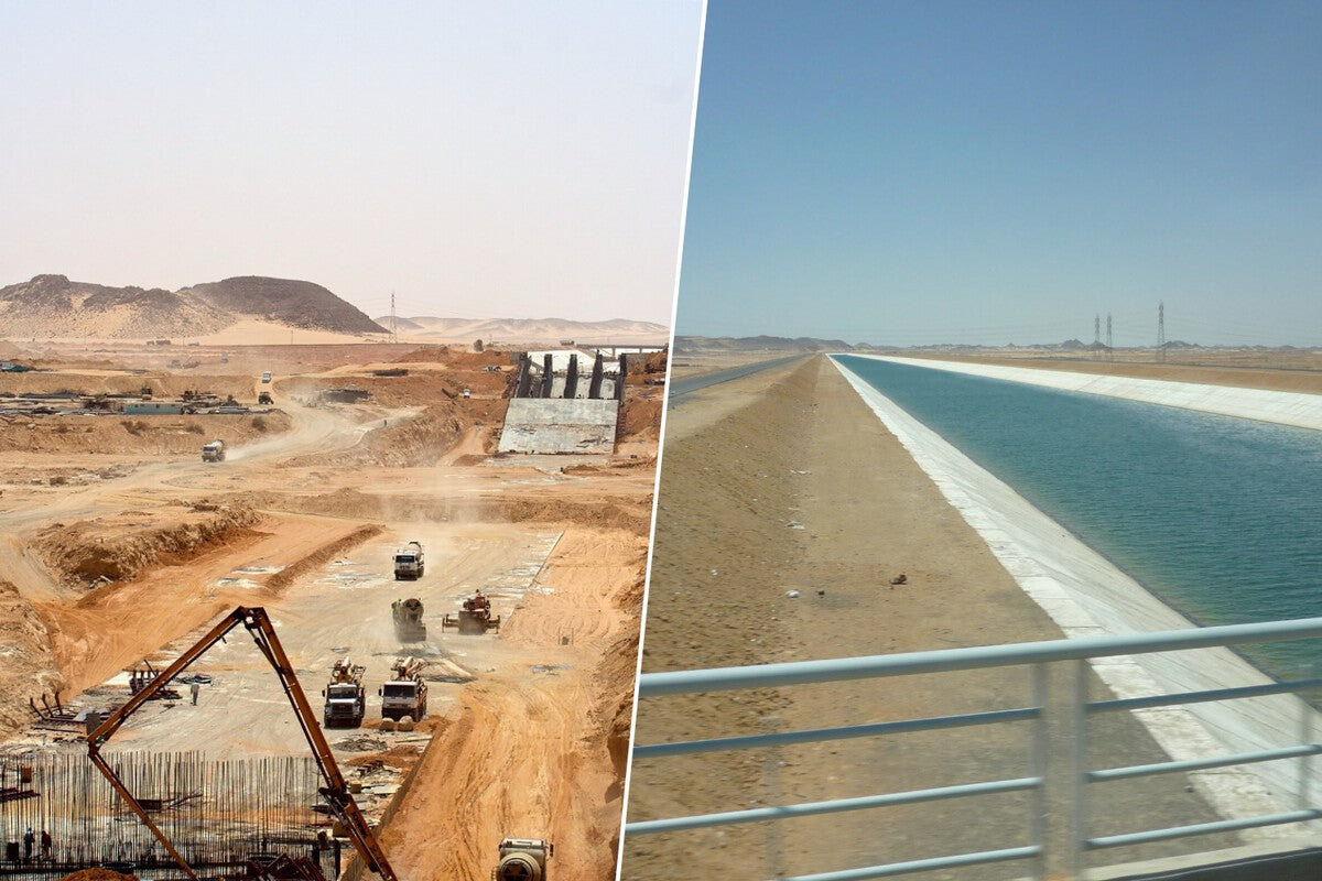 Egypt's Toshka Project: How Water Reached the Desert Too Soon
