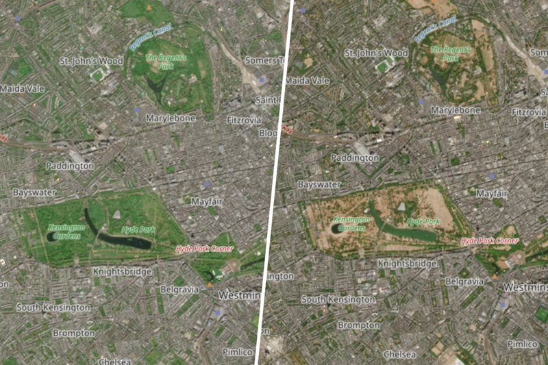 England's Drought Crisis: From Green to Parched in 140 Days