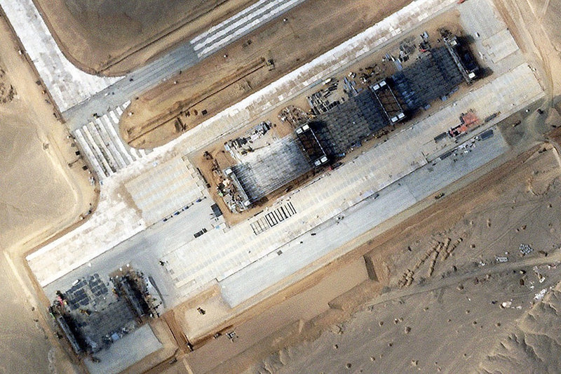 China's Secret Satellite Base in Xinjiang Expands Rapidly
