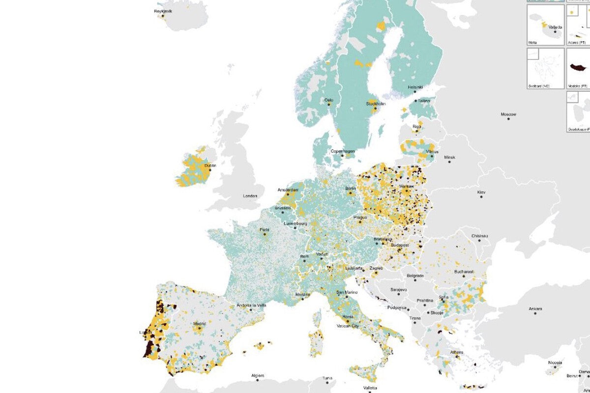 What Share of Your Salary Goes to Rent in Europe: Three Maps That Put Spain