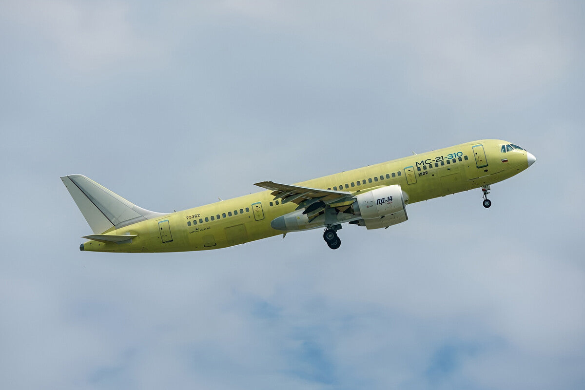 Russia's MC-21-310 Takes First Flight to Replace Boeing and Airbus