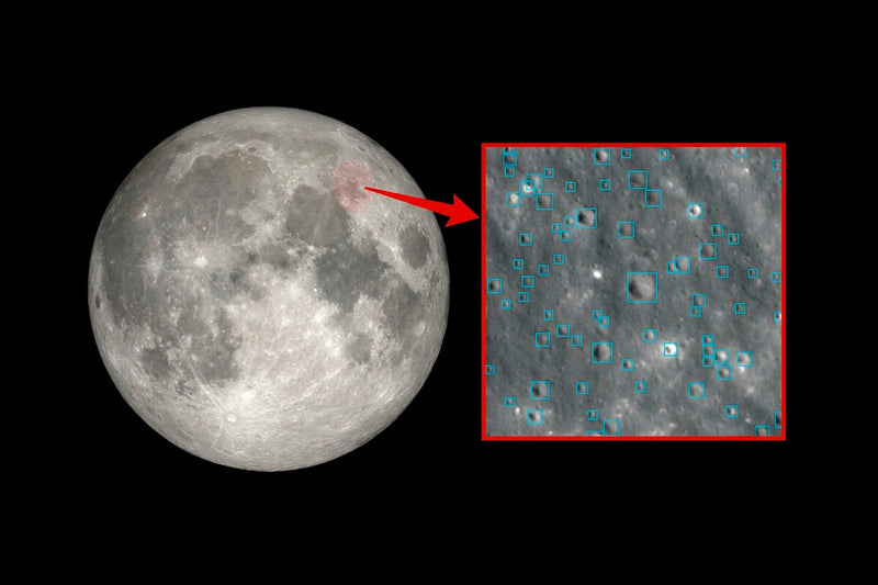 NASA and IBM Create AI to Find Lunar Ice and Craters
