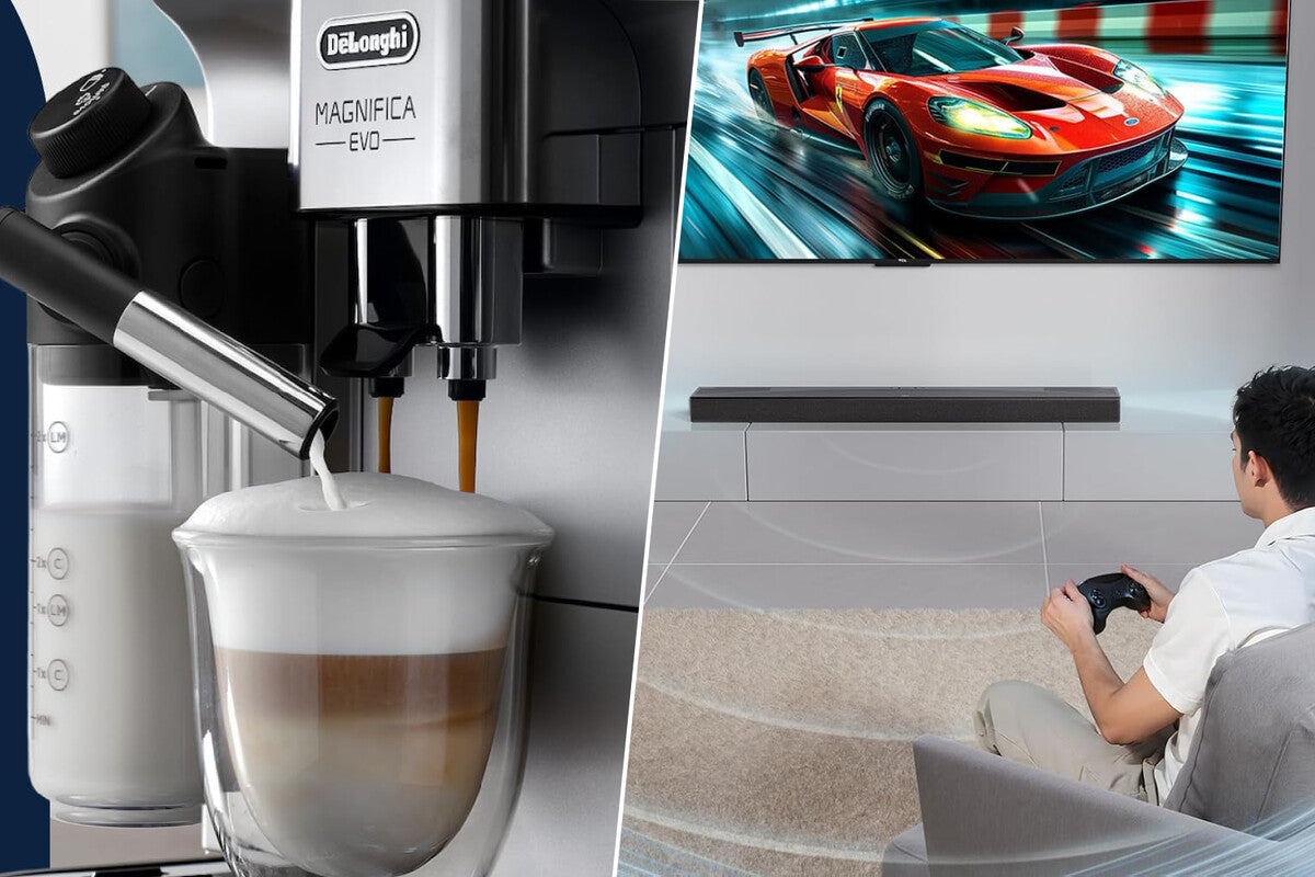 Amazon Tech Deals: Save Up to 70% on Coffee Makers, TVs, and Headphones