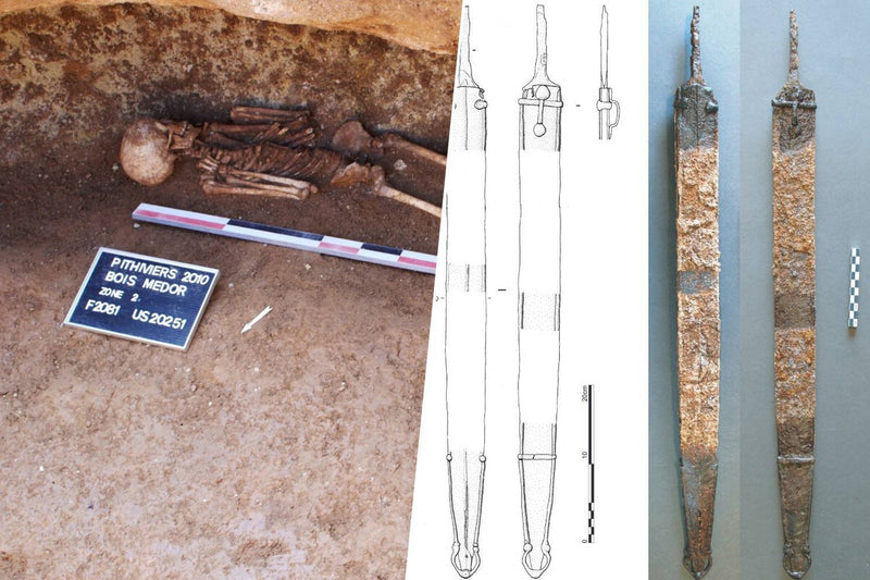 Ancient Child Burial with Sword Unearthed in France