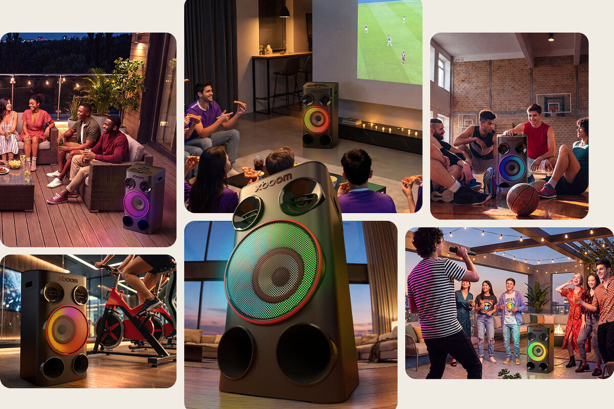 LG xboom Power Speakers Add AI Karaoke and Up to 440W