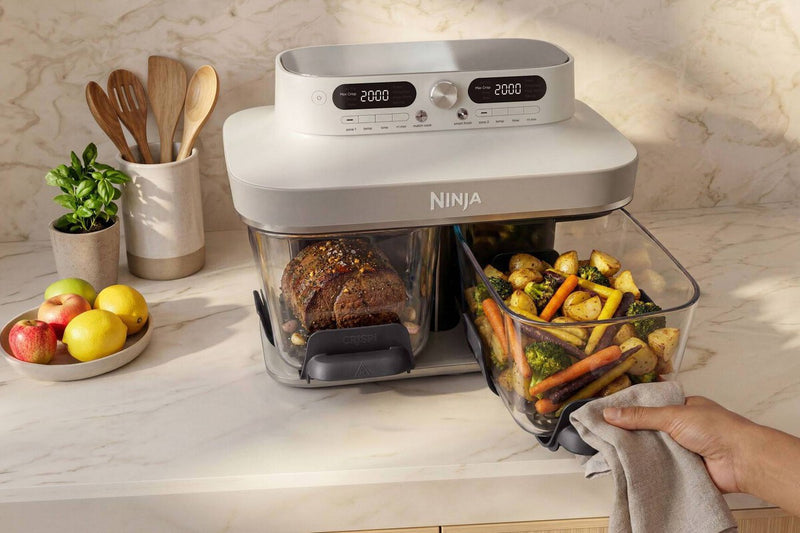 Ninja Crispi DualZone Review: Glass Baskets, Double Drawers