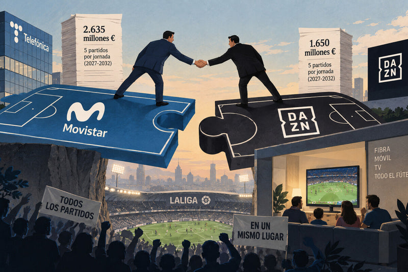 Telefónica Pays €1.65B to Offer Full LaLiga on Movistar