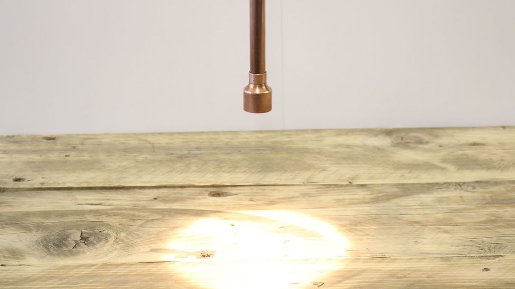 Industrial Copper Lamp - grandgoldman.com