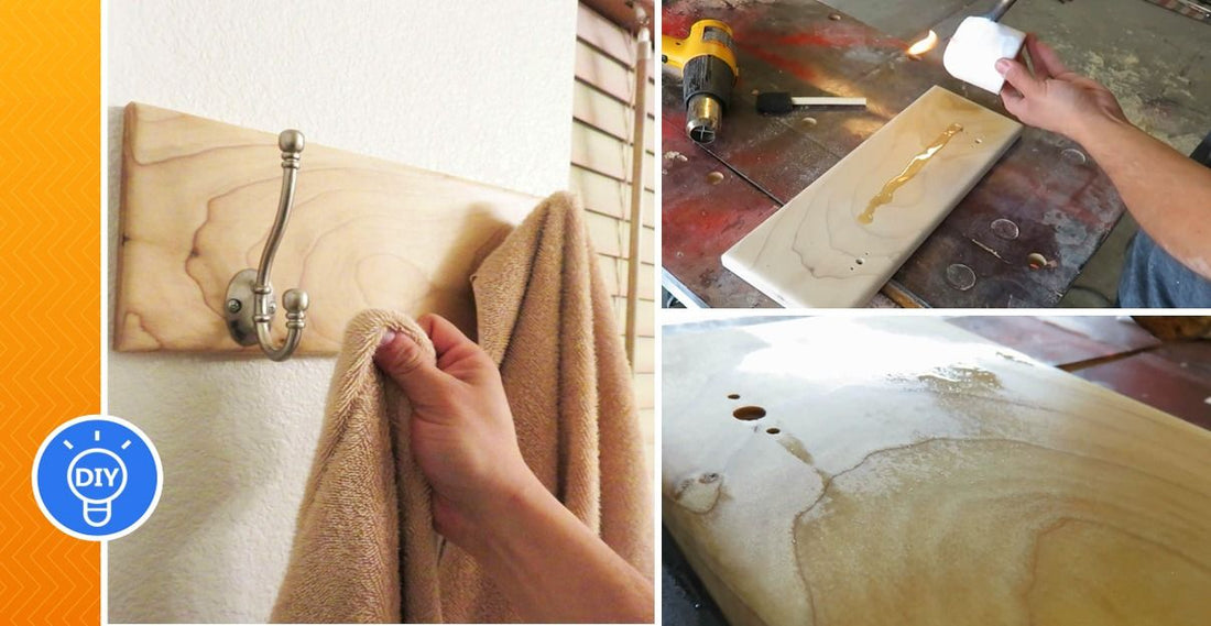 Making a Wood Finish with Candle Wax - grandgoldman.com