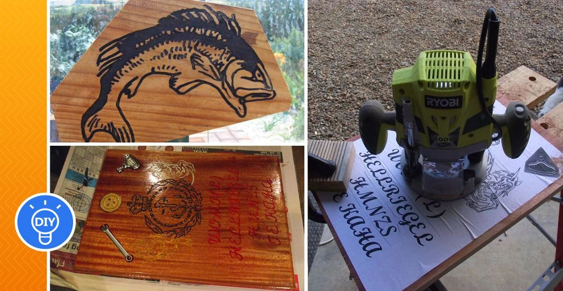 Wood carving using a router - grandgoldman.com