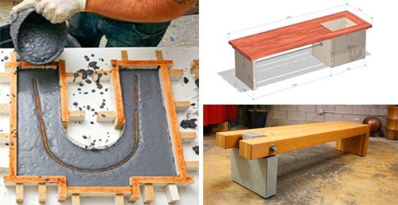 How to build concrete and wood furniture that lasts forever! - grandgoldman.com