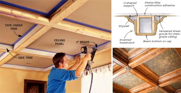 Basic installation guide: Wooden ceilings to renovate your bedroom - grandgoldman.com