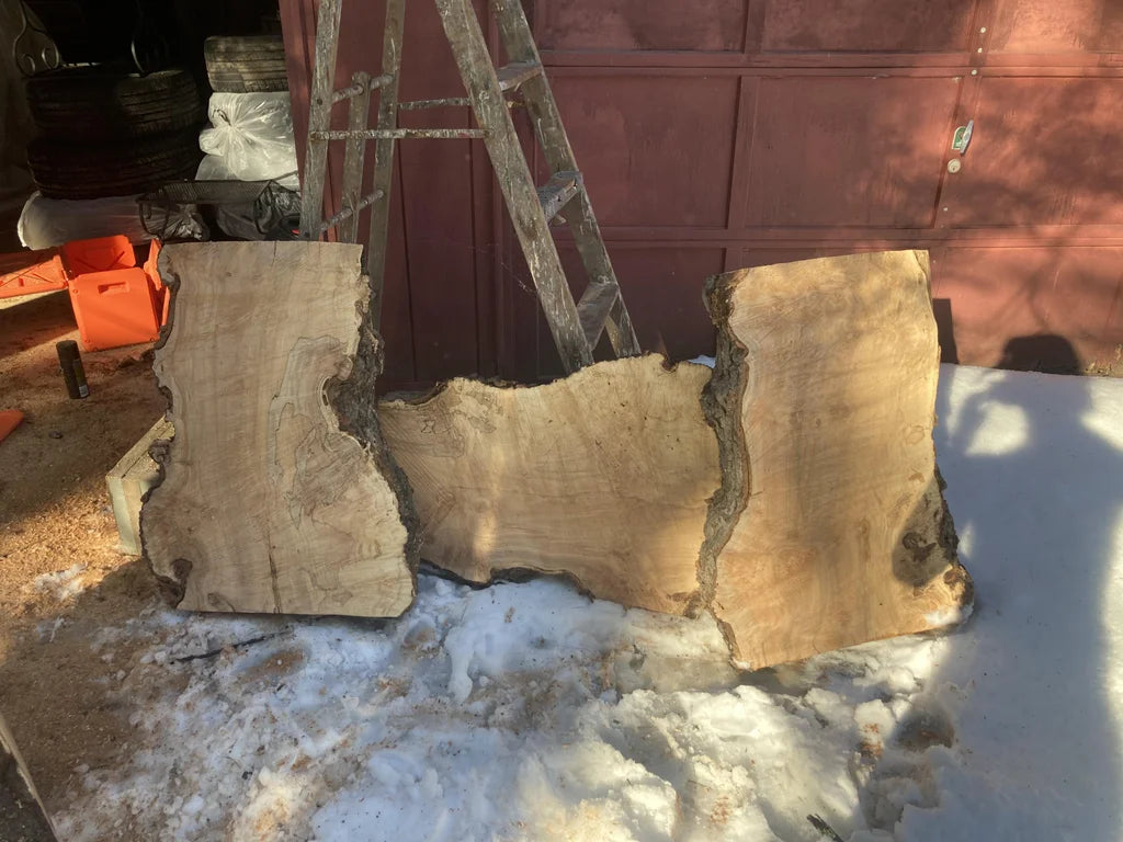 Rustic Cabinet With Burl Doors - grandgoldman.com