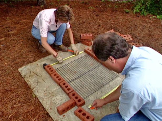 How to Build a Concrete or Brick Barbecue - grandgoldman.com