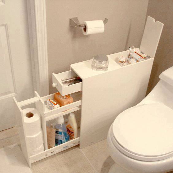 Unique ideas to increase space in a small bathroom! - grandgoldman.com