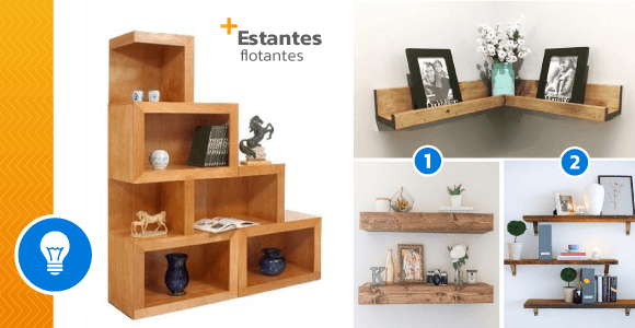 Take advantage of your walls using these floating shelves! - grandgoldman.com