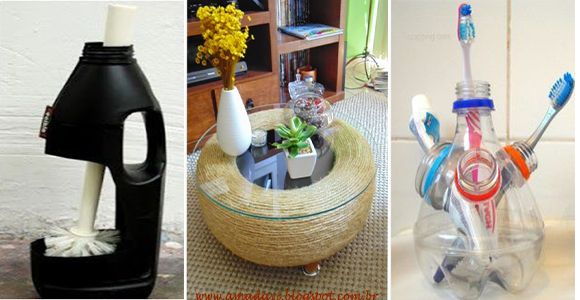 Recycle everything that doesn't serve you and transform it into any of these ideas! - grandgoldman.com