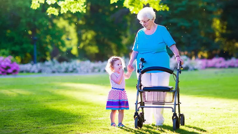 Best Rollator Walkers With Seat - Grand Goldman