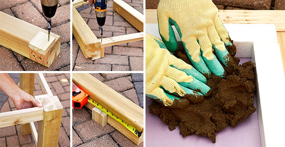 How to build a perfect wood and concrete table for your garden! - grandgoldman.com