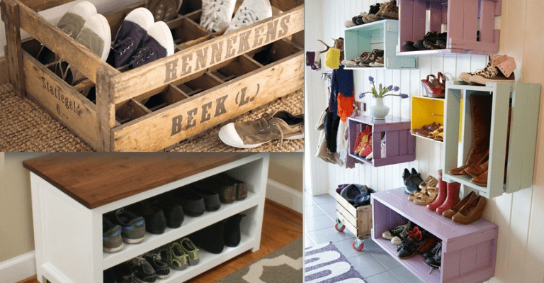 15 shoe racks made with recycled materials - grandgoldman.com