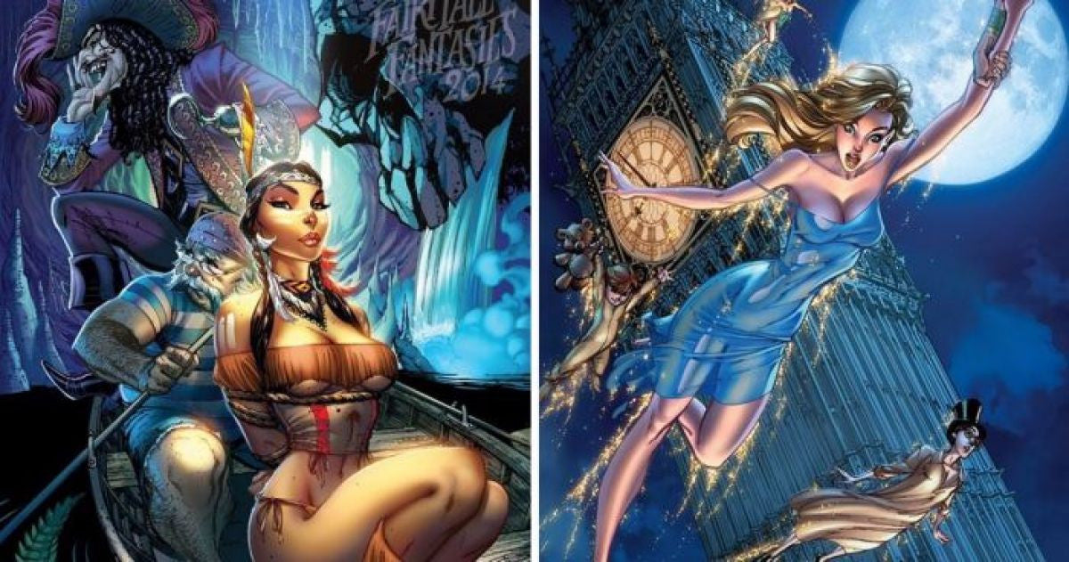 Disney Characters Remade Into Shockingly Revealing And Seductive Versions - grandgoldman.com