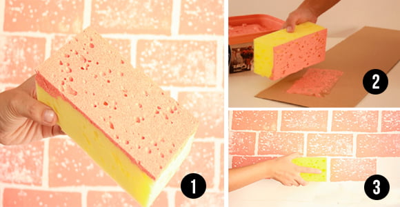 How to paint your wall with a brick effect in 5 easy steps! - grandgoldman.com