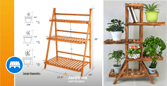 Wooden supports for your plants - grandgoldman.com