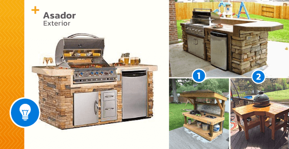 Cooking spaces: Grills to enjoy your time outdoors - grandgoldman.com
