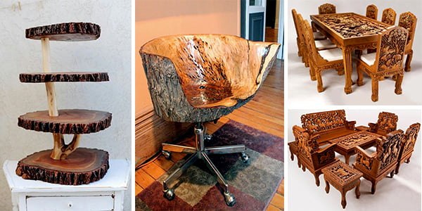 Handmade wooden furniture that you will want to have at home! - grandgoldman.com