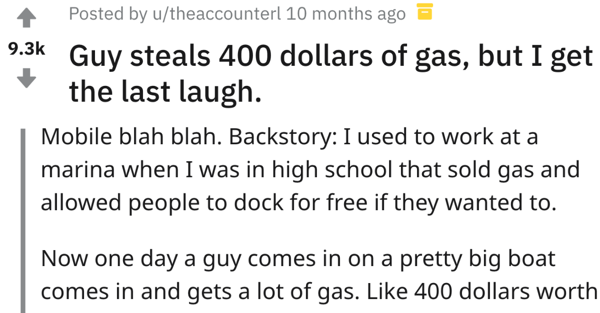 Man Steals $400 of Gas Station, Arrest Ensues & Employee Gets The Last Laugh - grandgoldman.com
