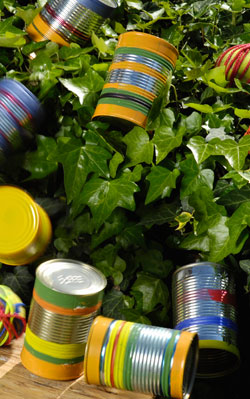 DIY Tin Can Target Game for Kids: A Fun Recycling Project