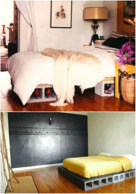 Great ideas made with cinder blocks! - grandgoldman.com