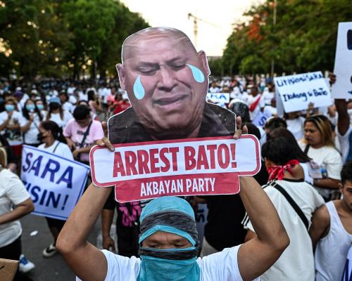 Philippine Lawmaker Wanted by ICC Reported Missing From Senate Refug - grandgoldman.com