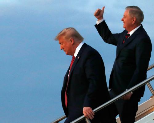 Trump's Eulogy for Lindsey Graham Exposes Fragile Ego